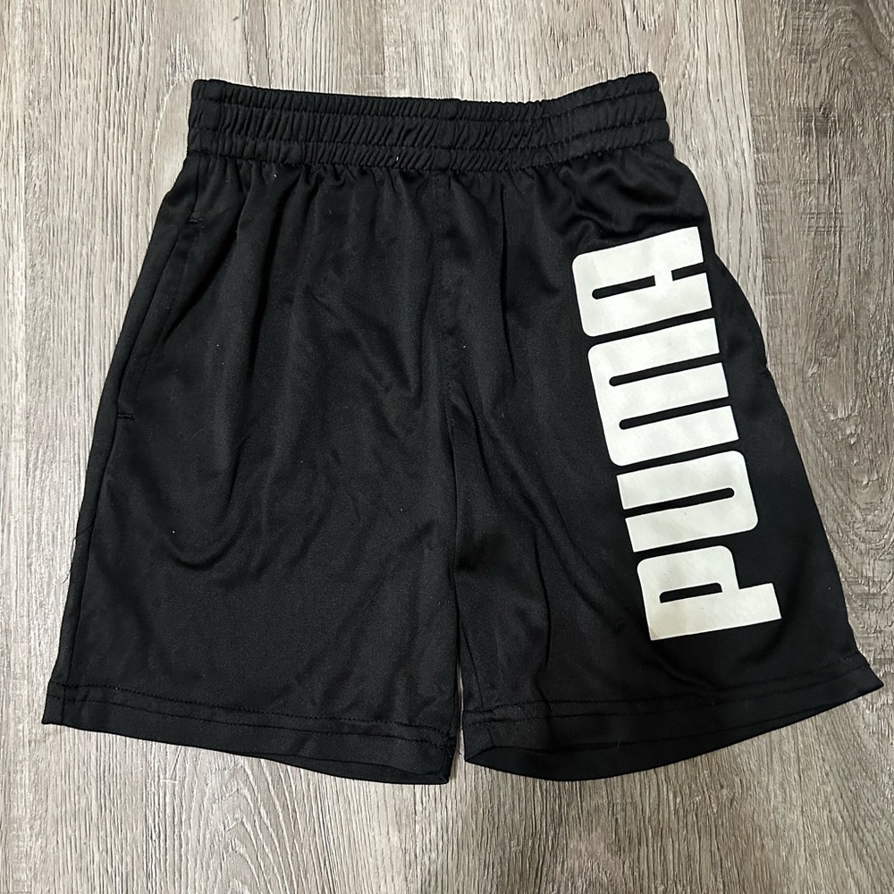 PUMA Jet Black Sports Shorts